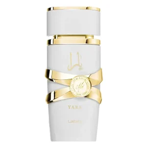 Perfume árabe Yara Moi de Lattafa 100ml con flores blancas, vainilla y almizcle cremoso