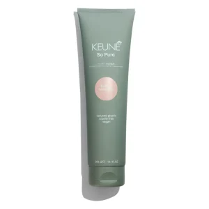 Mascarilla So Pure Polish de Keune para control del encrespamiento y brillo intenso.