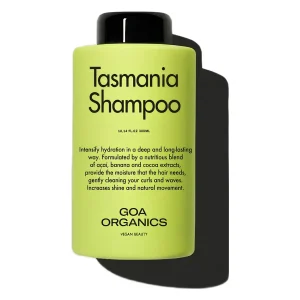 Tasmania Shampoo Goa Organics champú suave para cabello rizado
