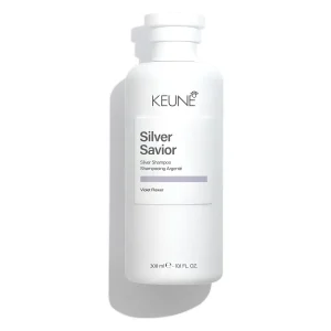 Champú violeta Keune Silver Savior para rubios y grises