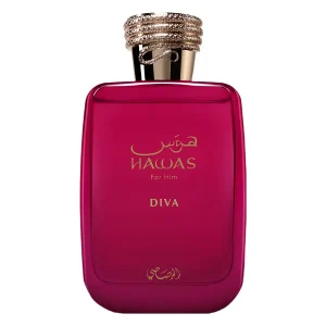 Perfume árabe Rasasi Hawas Diva mujer 100ml dulce frutal