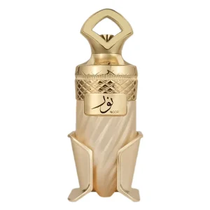 Perfume árabe Noor Riiffs unisex con caramelo, leche y vainilla gourmand